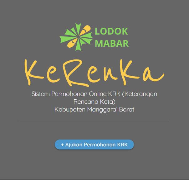 Tampilan aplikasi Kerenka